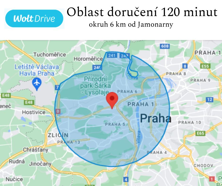WoltDrive doručení